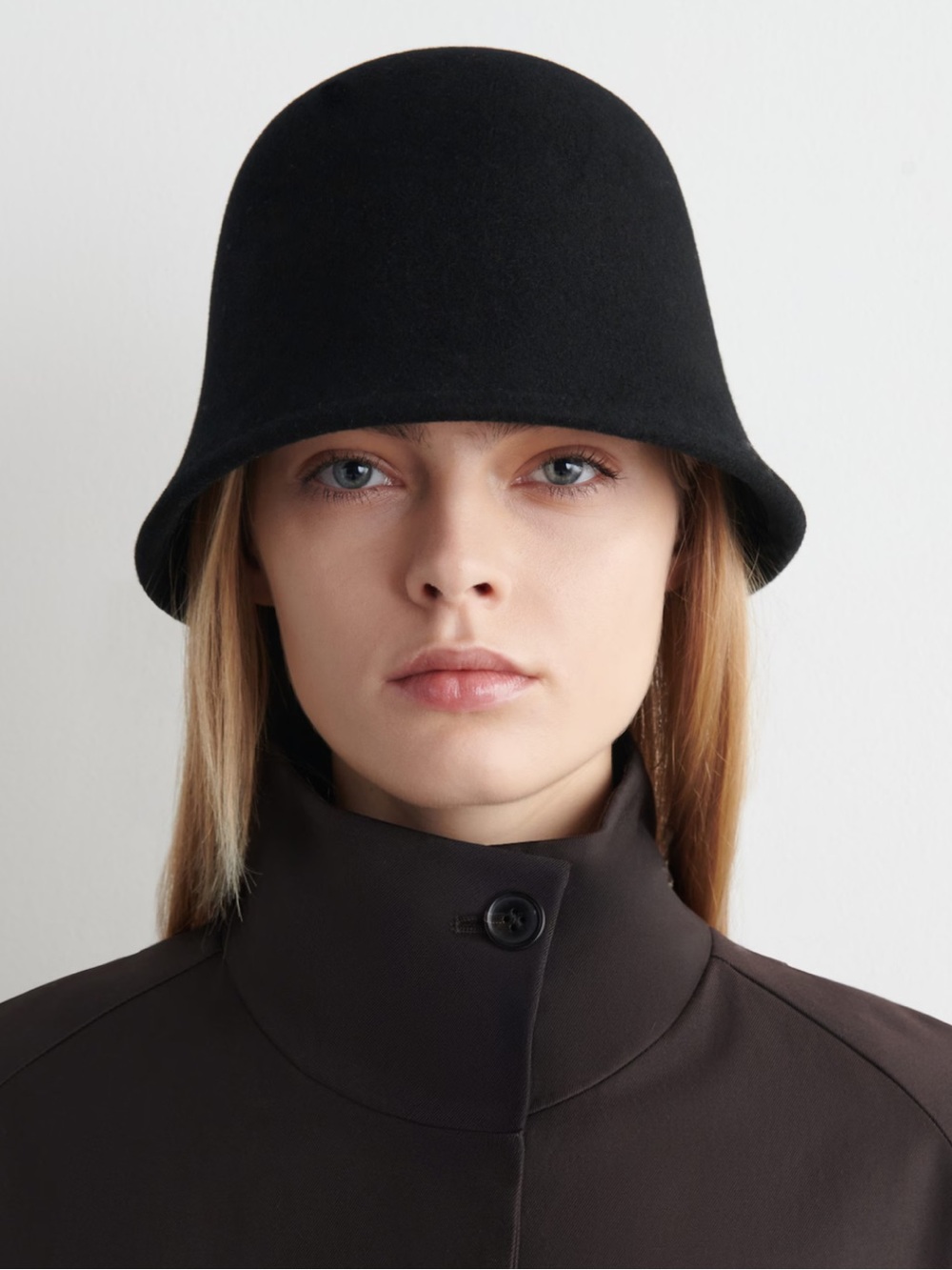 Wool blend hat
